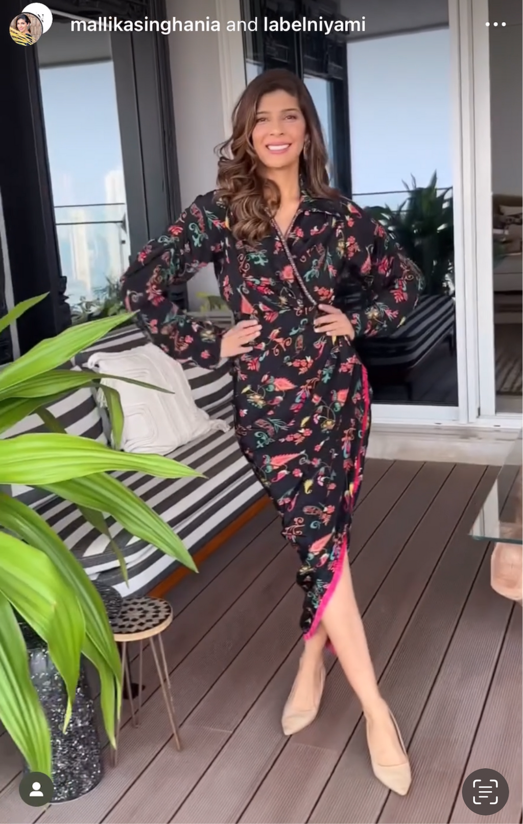 Mallika Singhania In Our Layla Dress