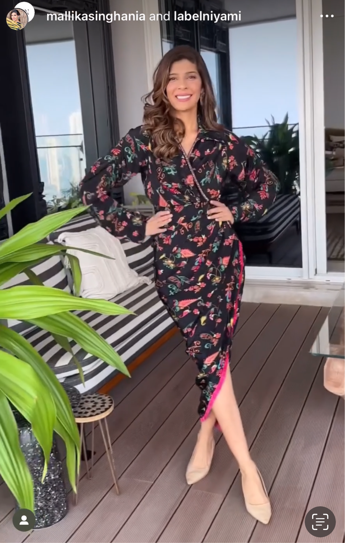 Mallika Singhania In Our Layla Dress
