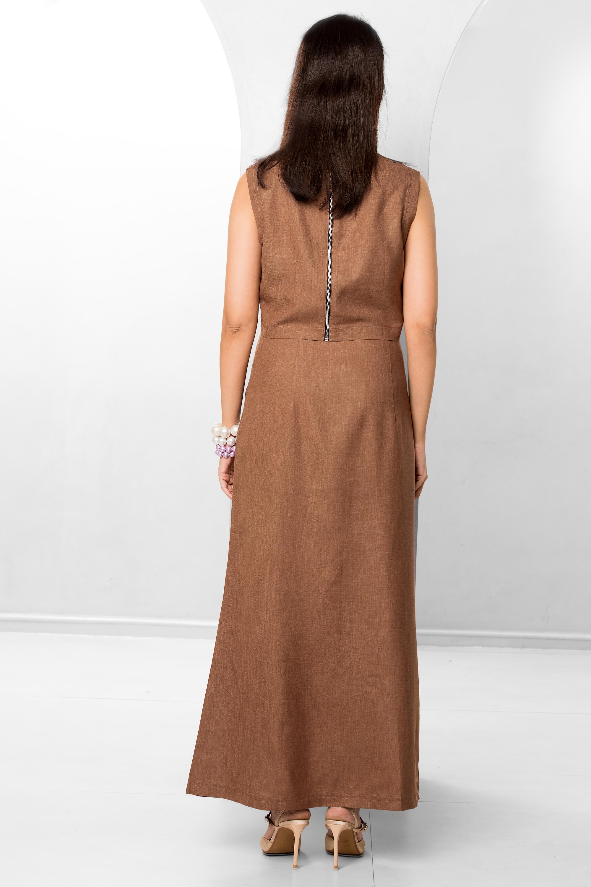 Plum Skirt Set