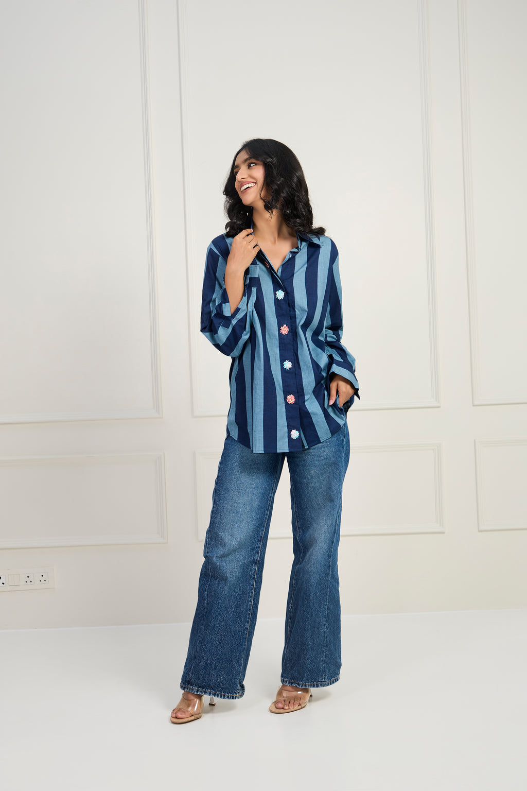 Lil Heart Shirt - Classic Blues