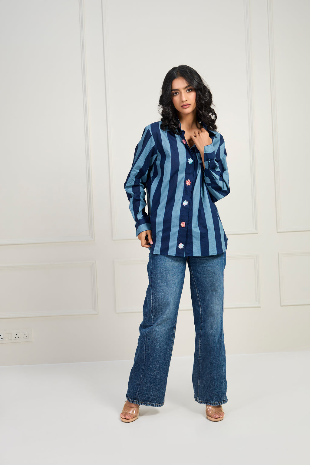 Lil Heart Shirt - Classic Blues