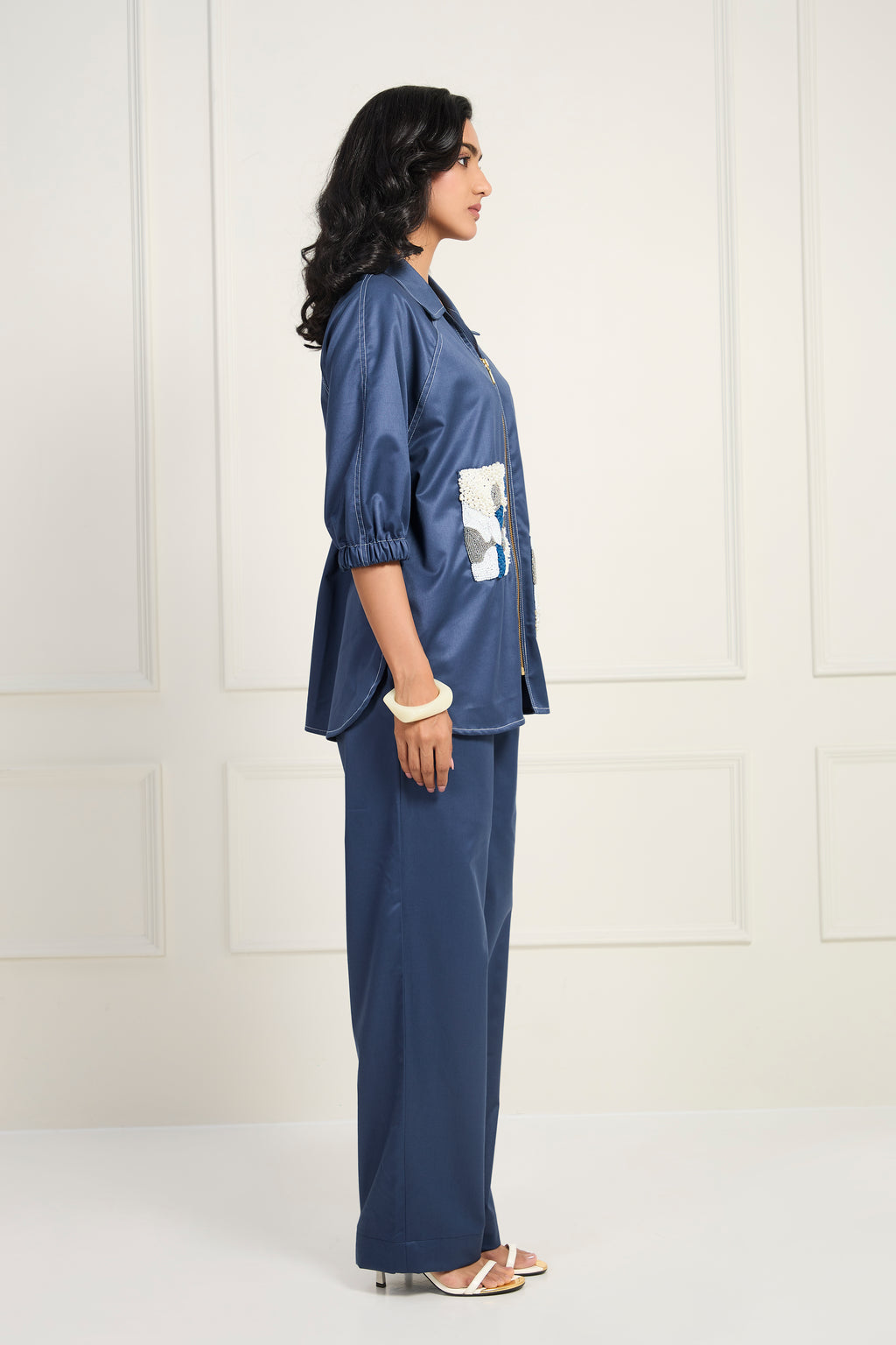 Denim blue coord set - Denim Blue