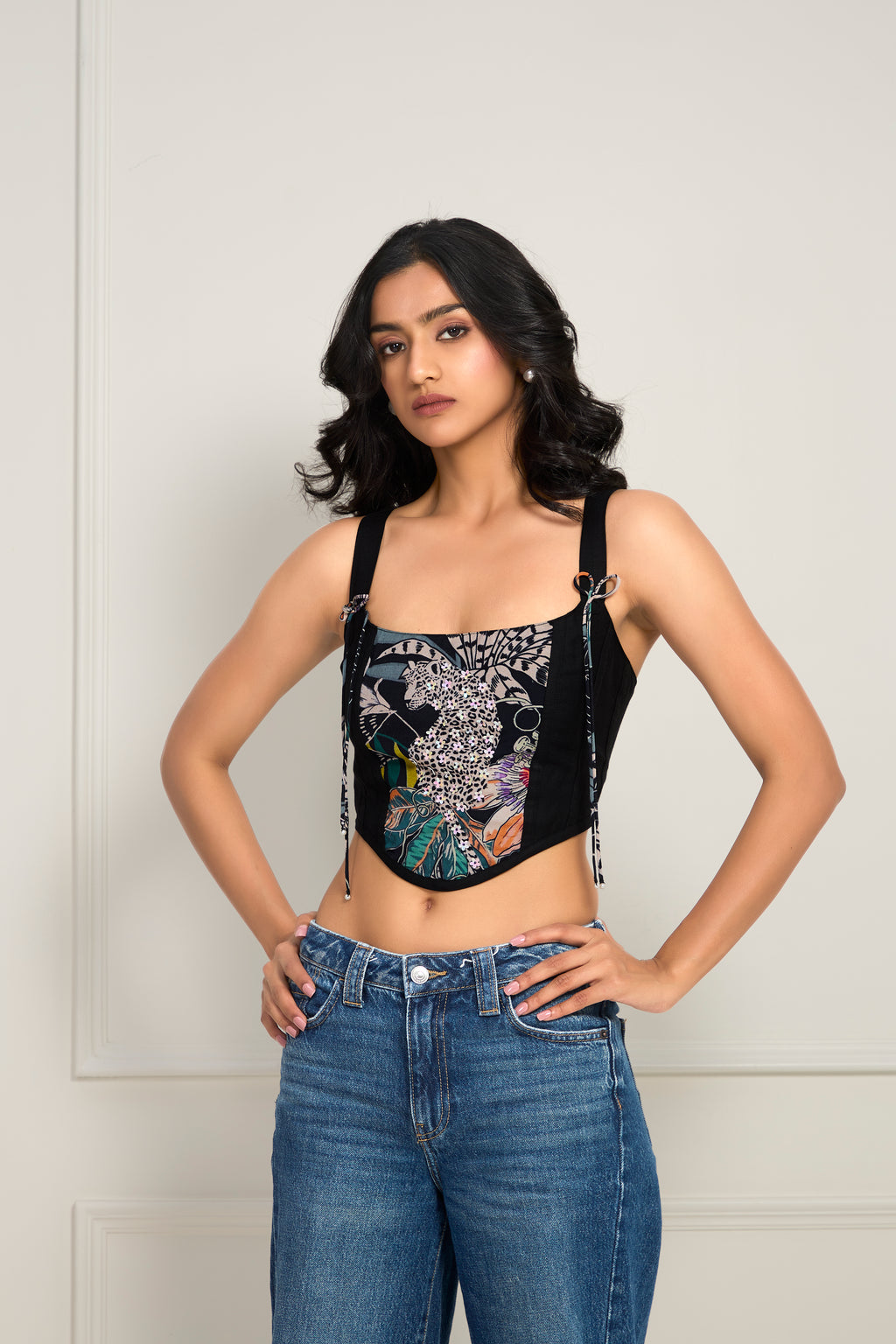 Wild Muse Corset - black