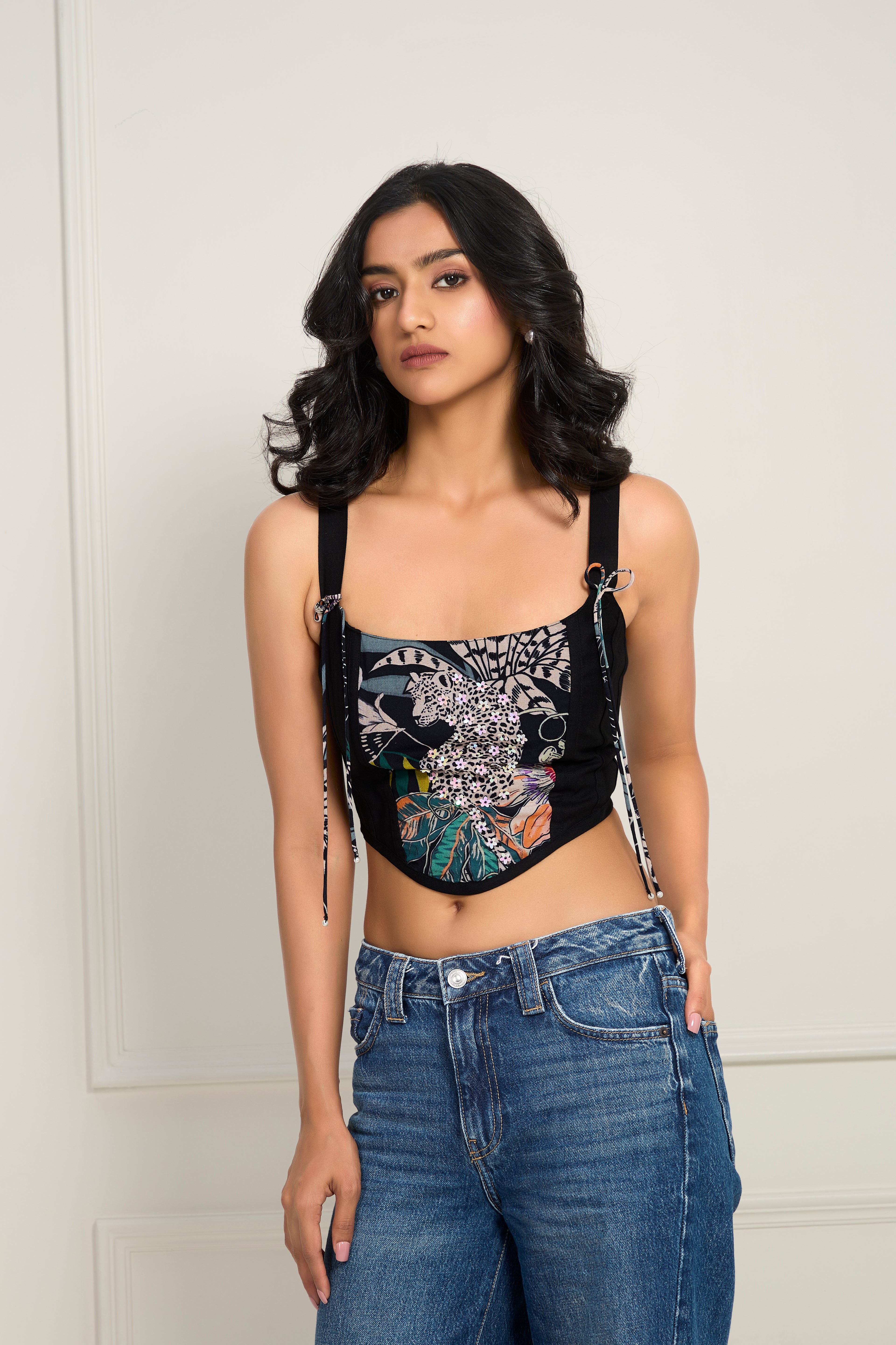Wild Muse Corset - black